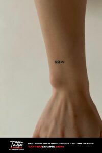 One Word Tattoos, Powerful Ink in a Single Word