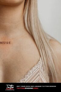 One Word Tattoos, Powerful Ink in a Single Word