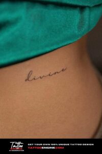 One Word Tattoos, Powerful Ink in a Single Word