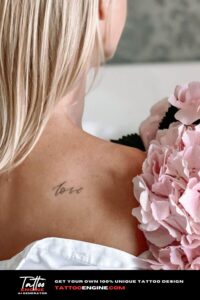 One Word Tattoos, Powerful Ink in a Single Word