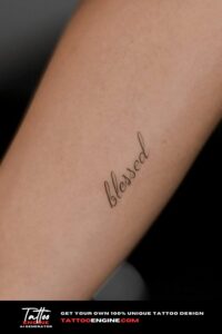 One Word Tattoos, Powerful Ink in a Single Word