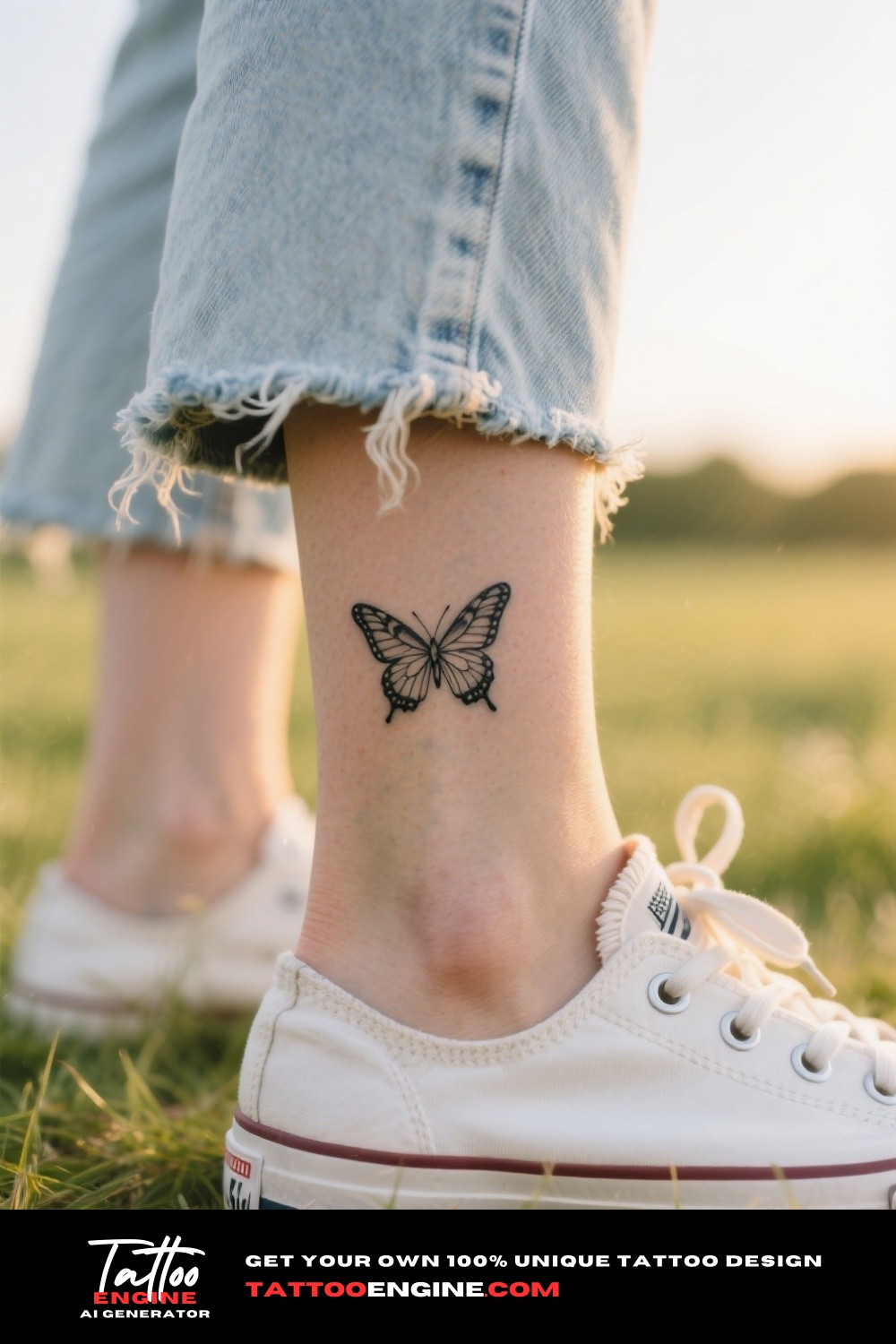 Charming Small Butterfly Tattoo Ideas for Women